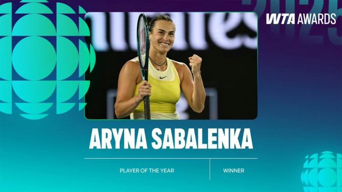 郑钦文连续两年获WTA最受球迷欢迎单打球员奖