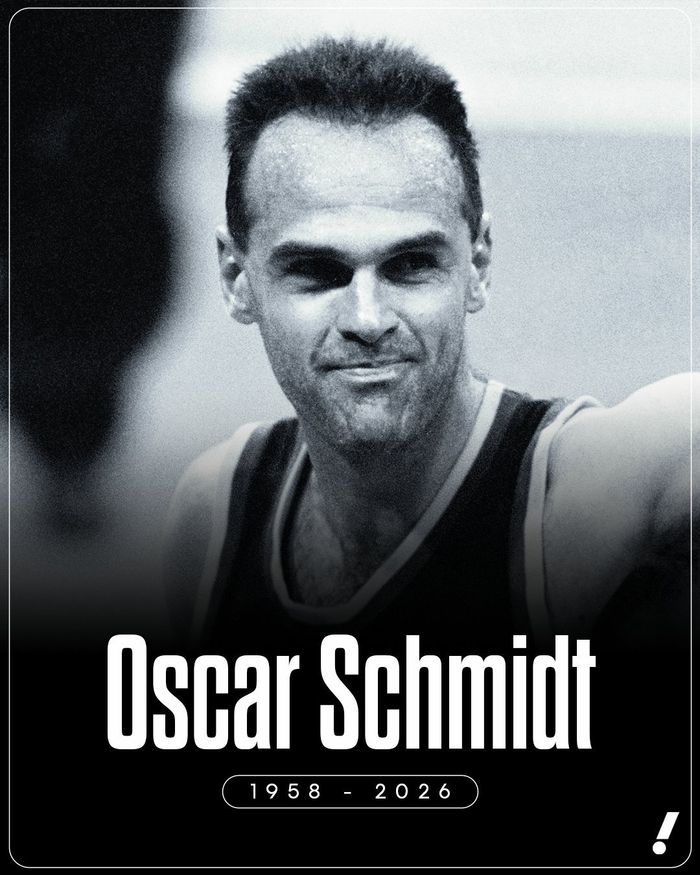 巴西篮球传奇奥斯卡-施密茨去世，享年68岁，生